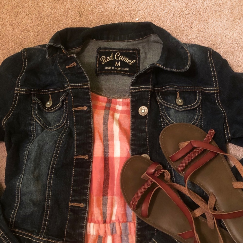 Red Camel Jean Jacket